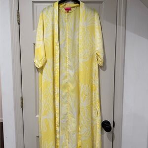 Lilly Pulitzer for Target Yellow and White Robe